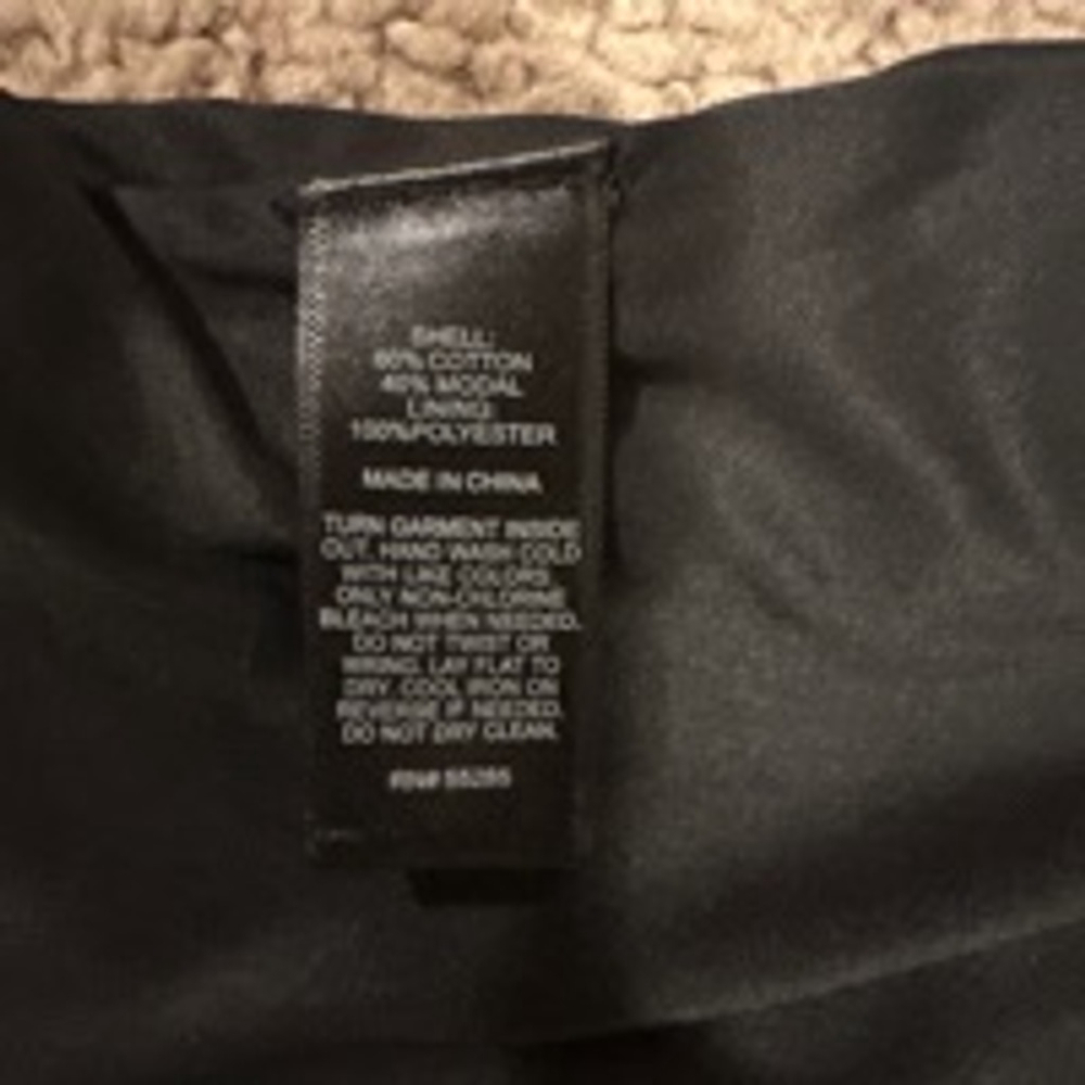 Women's Express Skirt Size M Black Silver Sequin - Picture 5 of 5